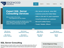 Tablet Screenshot of edgewoodsolutions.com